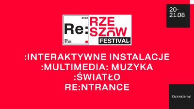 grafika promująca RE: Rzesz&oacute;w Festival